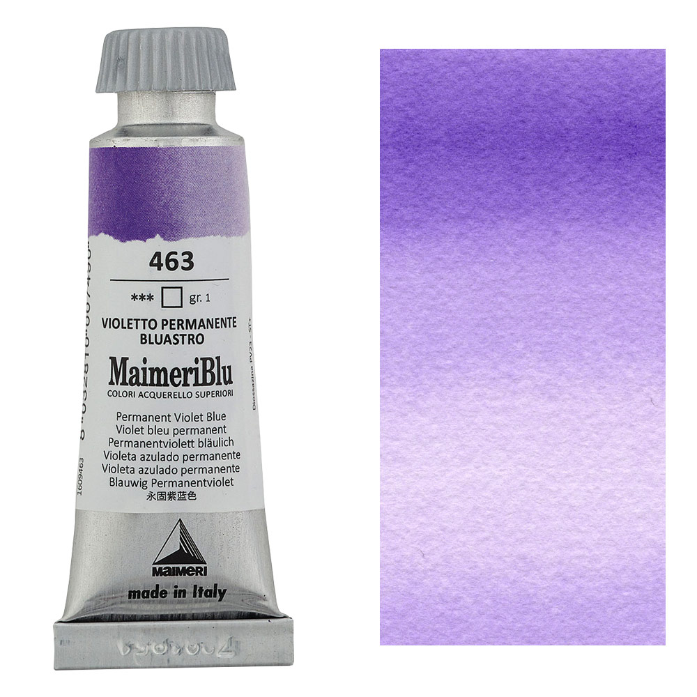 MaimeriBlu Superior Watercolour 12ml Permanent Violet Blue