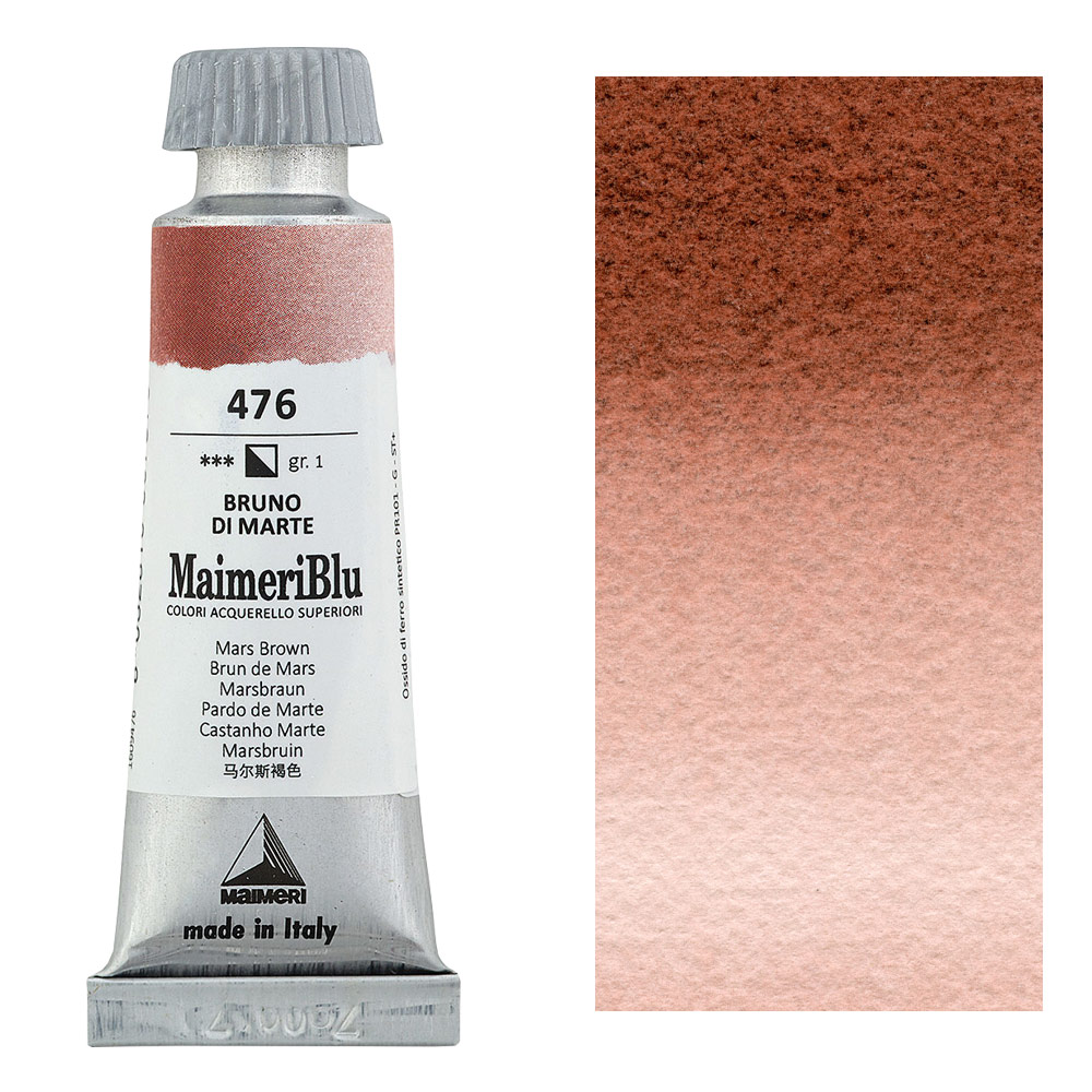 MaimeriBlu Superior Watercolour 12ml Mars Brown