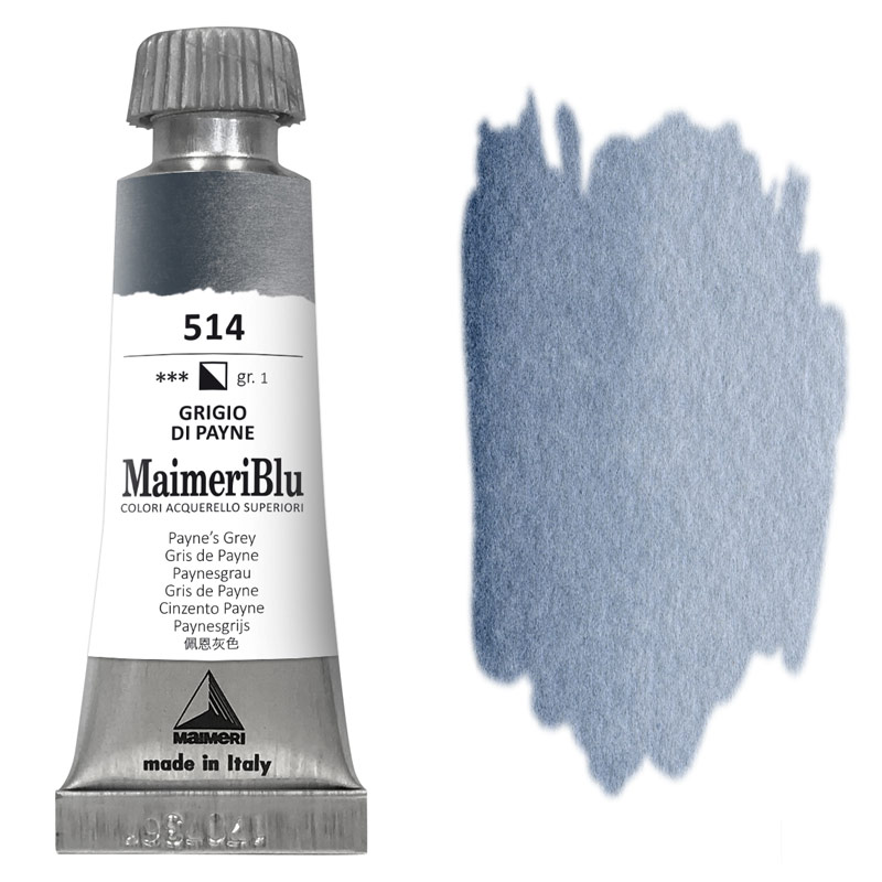 MaimeriBlu Superior Watercolour 12ml Payne's Grey