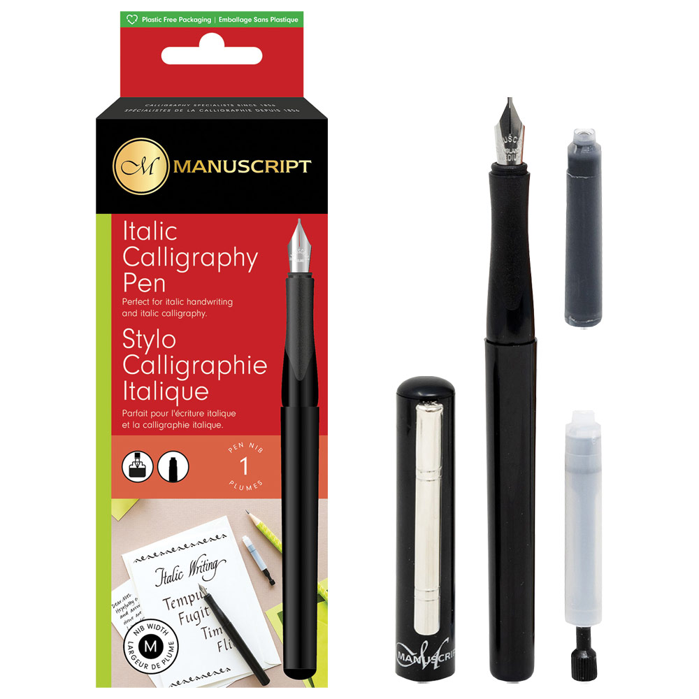 Manuscript Italic Calligraphy Pen Set Medium