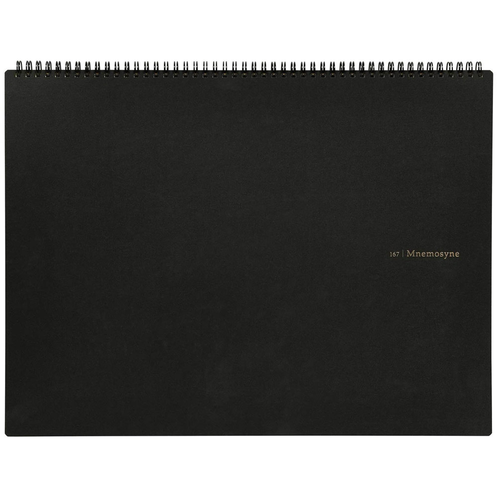 Maruman Mnemosyne A5 Graph Notebook 5mm 70 Sheets 11.75"x16.5"