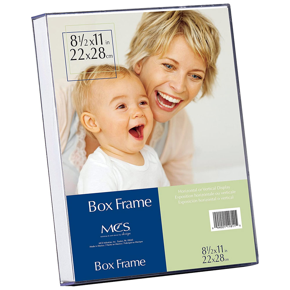 MCS Acrylic Box Frame 8.5"x11"