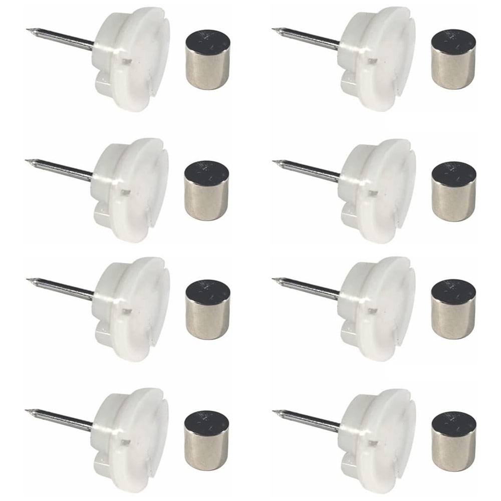 Magnetack Magnetic Picture Hangers 8 Pack