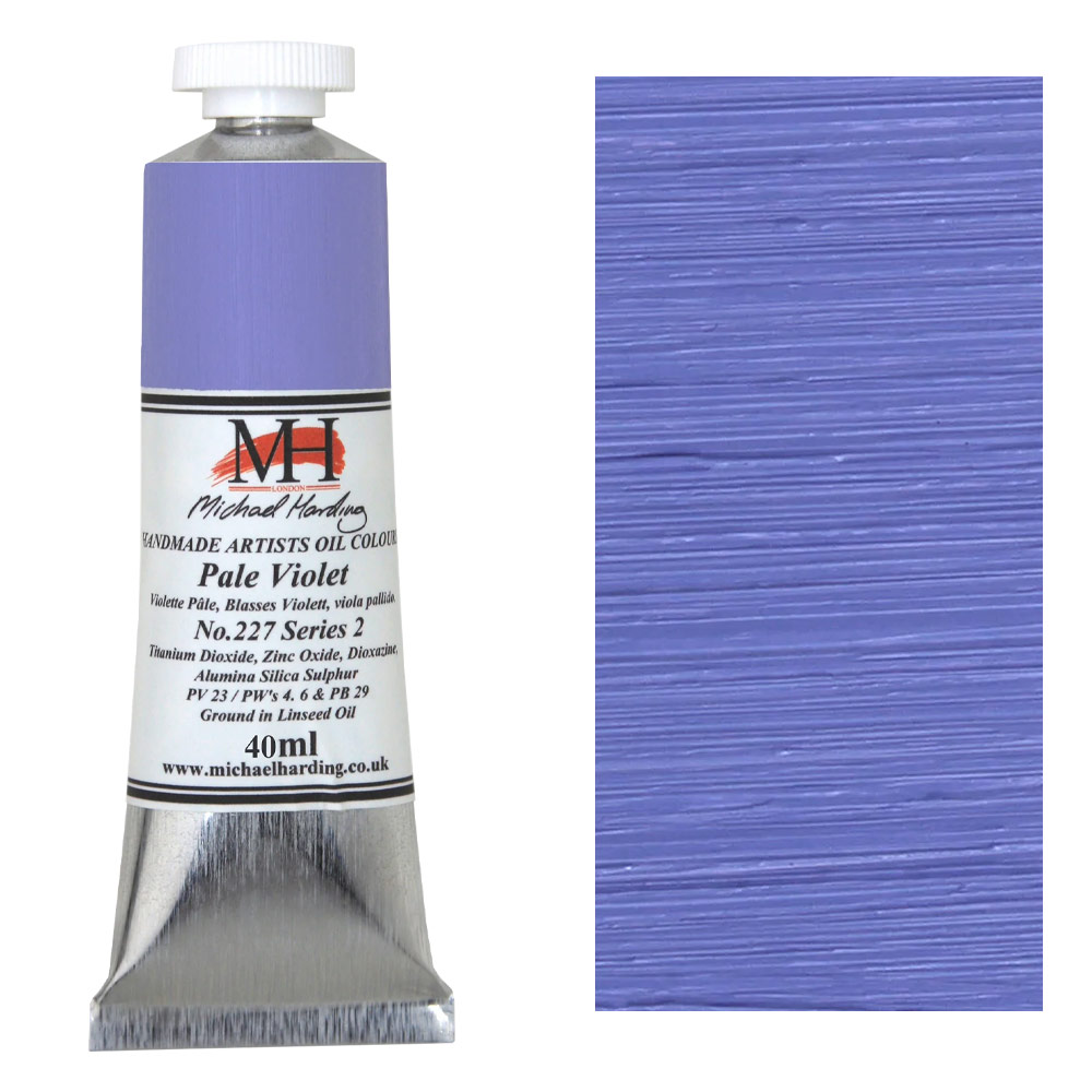 Michael Harding Artists Oil Colour 40ml Pale Violet