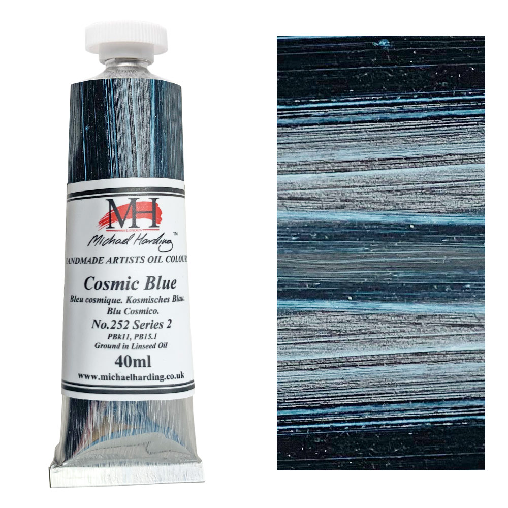 Michael Harding Artists Oil Colour 40ml Cosmic Blue