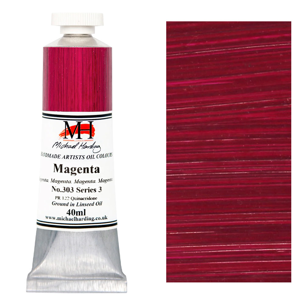 Michael Harding Artists Oil Colour 40ml Magenta