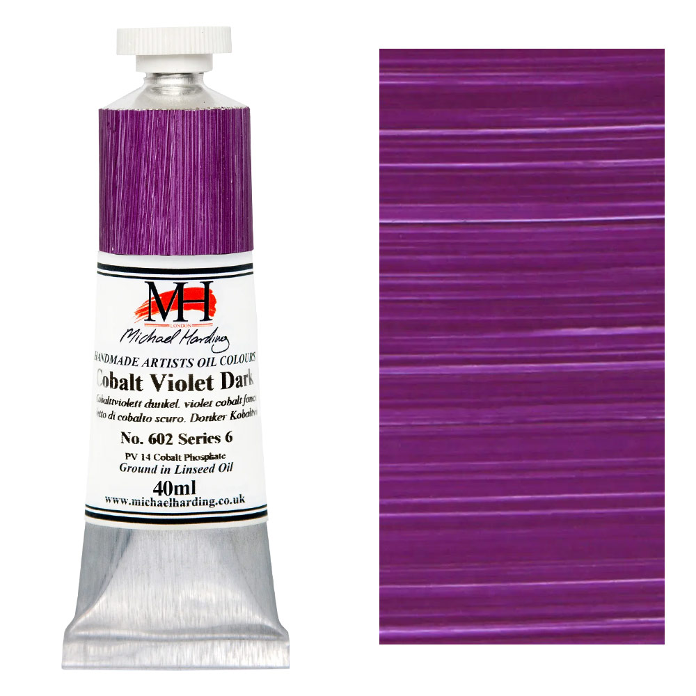 Michael Harding Artists Oil Colour 40ml Cobalt Violet Dark