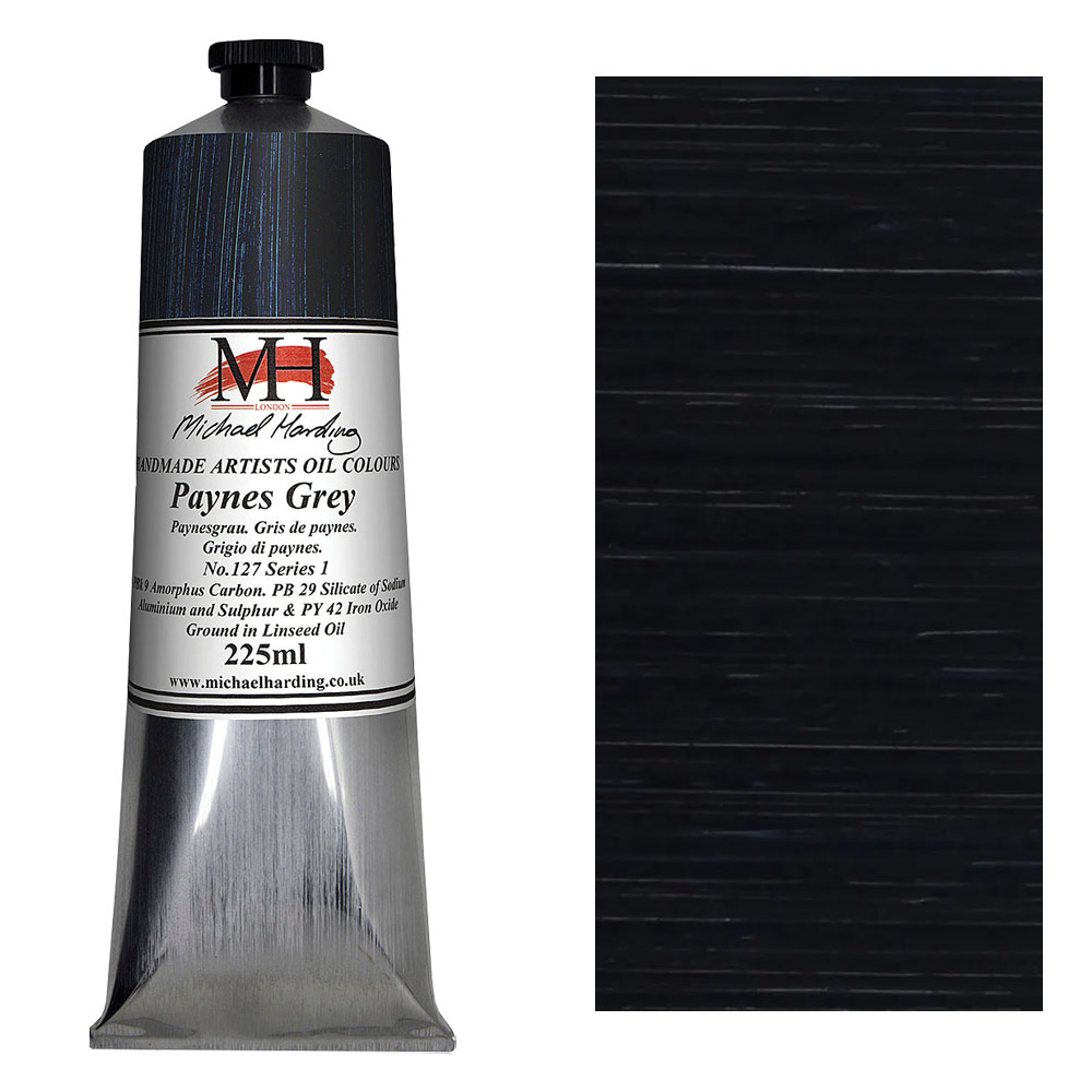 Michael Harding Artists Oil Colour 225ml Payne's Grey