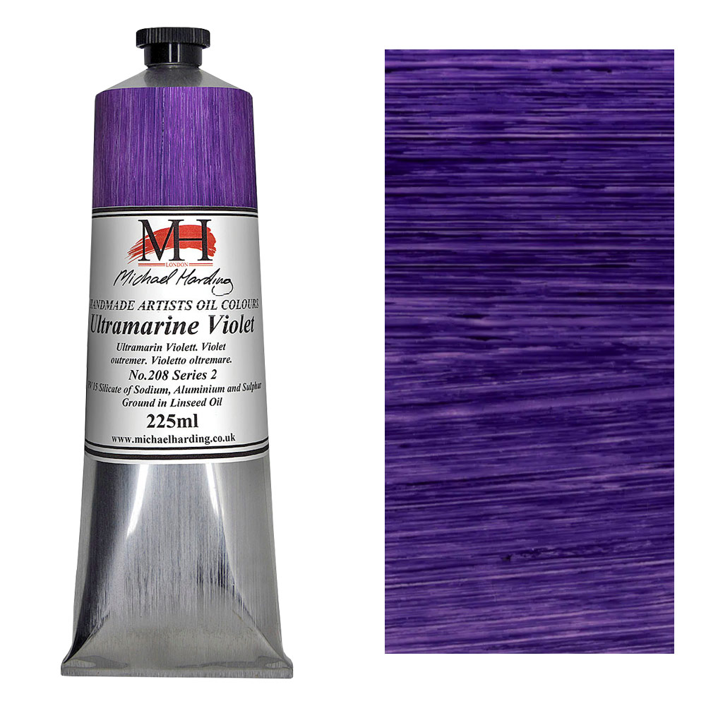 Michael Harding Artists Oil Colour 225ml Ultramarine Violet