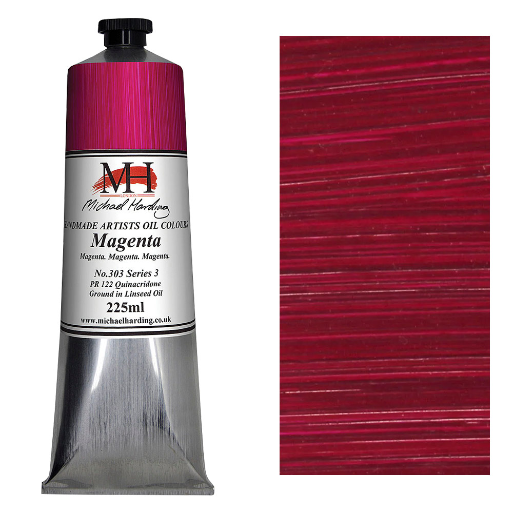 Michael Harding Artists Oil Colour 225ml Magenta