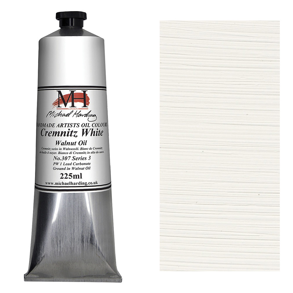 Michael Harding Artists Oil Colour 225ml Cremnitz White (Walnut)