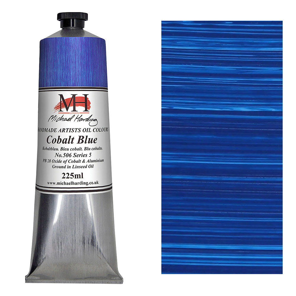 Michael Harding Artists Oil Colour 225ml Cobalt Blue