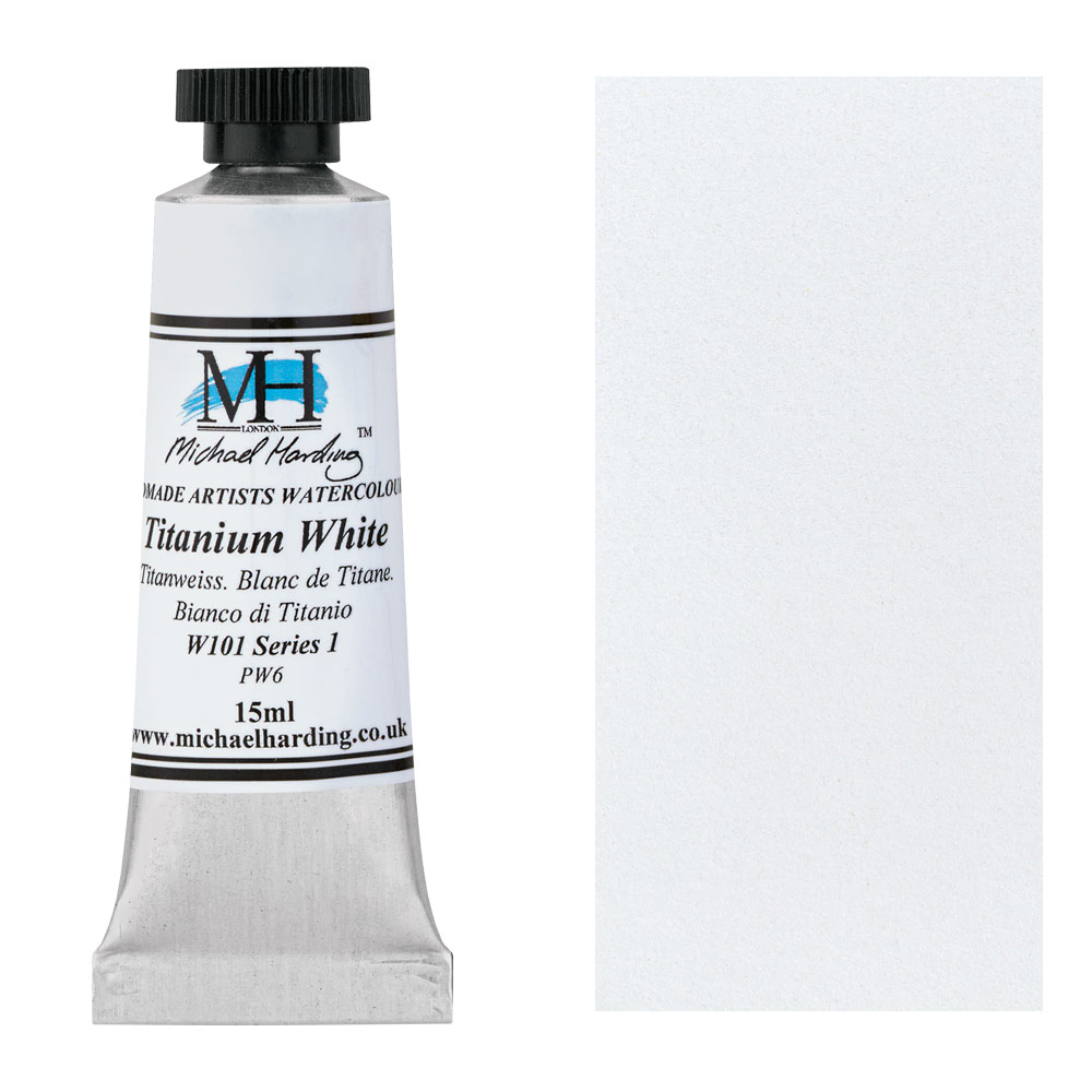 Michael Harding Artists Watercolor 15ml Titanium White