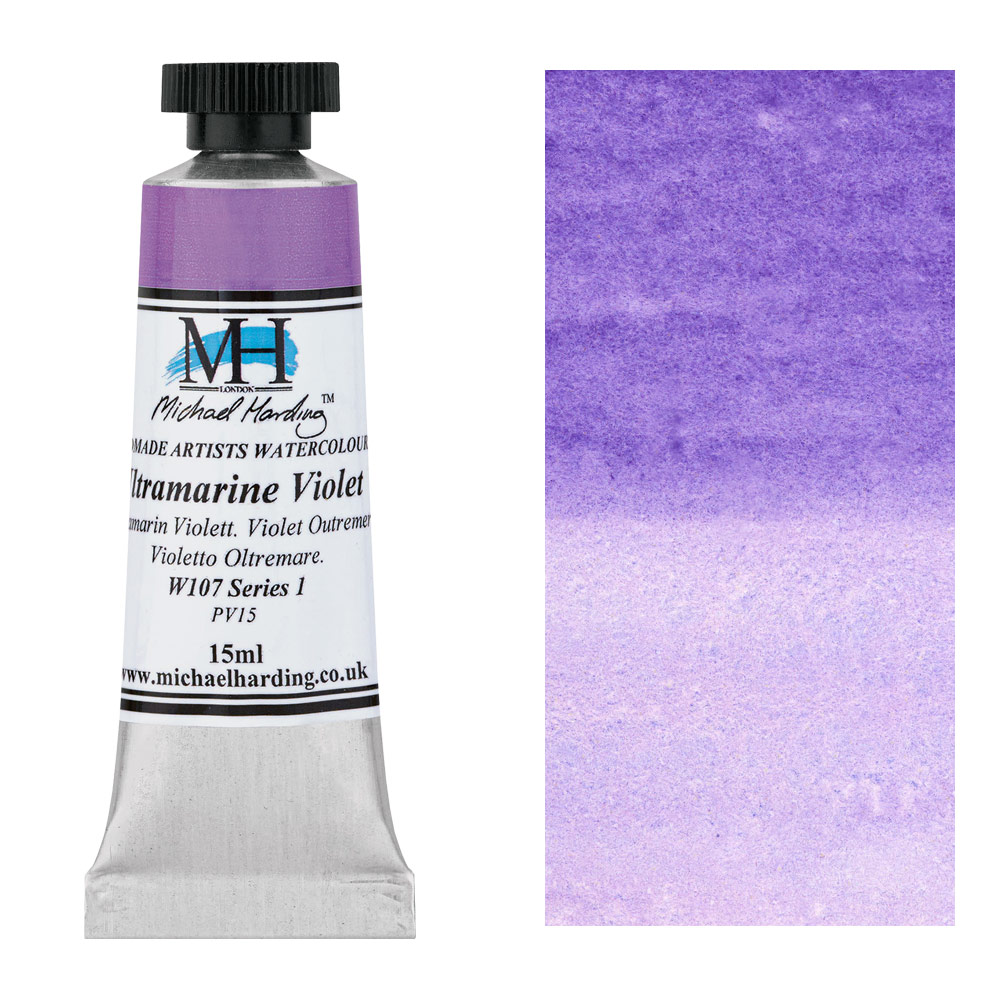 Michael Harding Artists Watercolor 15ml Ultramarine Violet