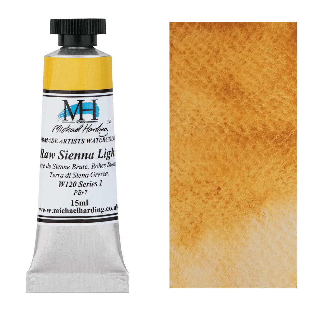 Michael Harding Artists Watercolor 15ml Raw Sienna Light