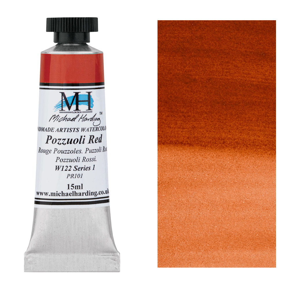 Michael Harding Artists Watercolor 15ml Pozzuoli Red