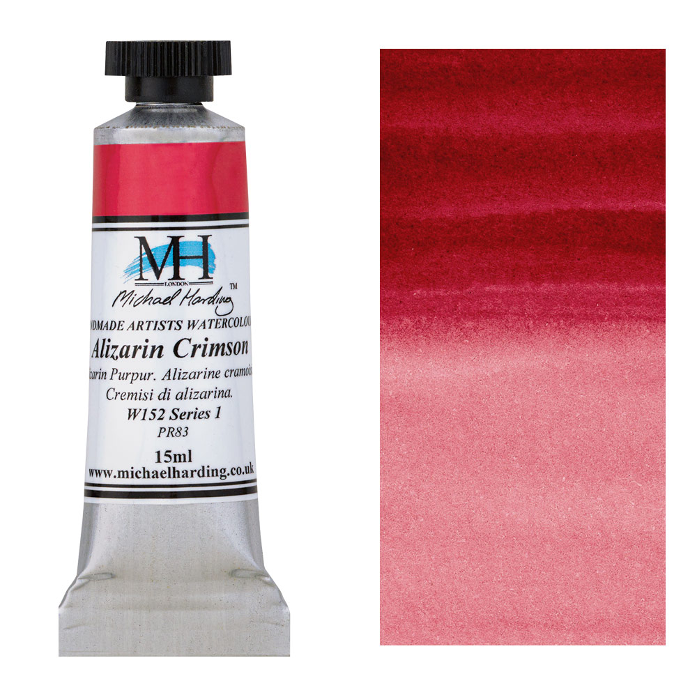 Michael Harding Artists Watercolor 15ml Alizarin Crimson