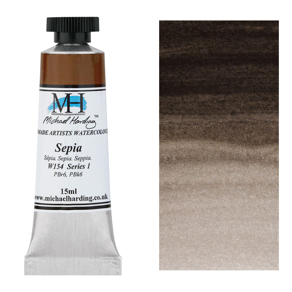 Michael Harding Artists Watercolor 15ml Sepia