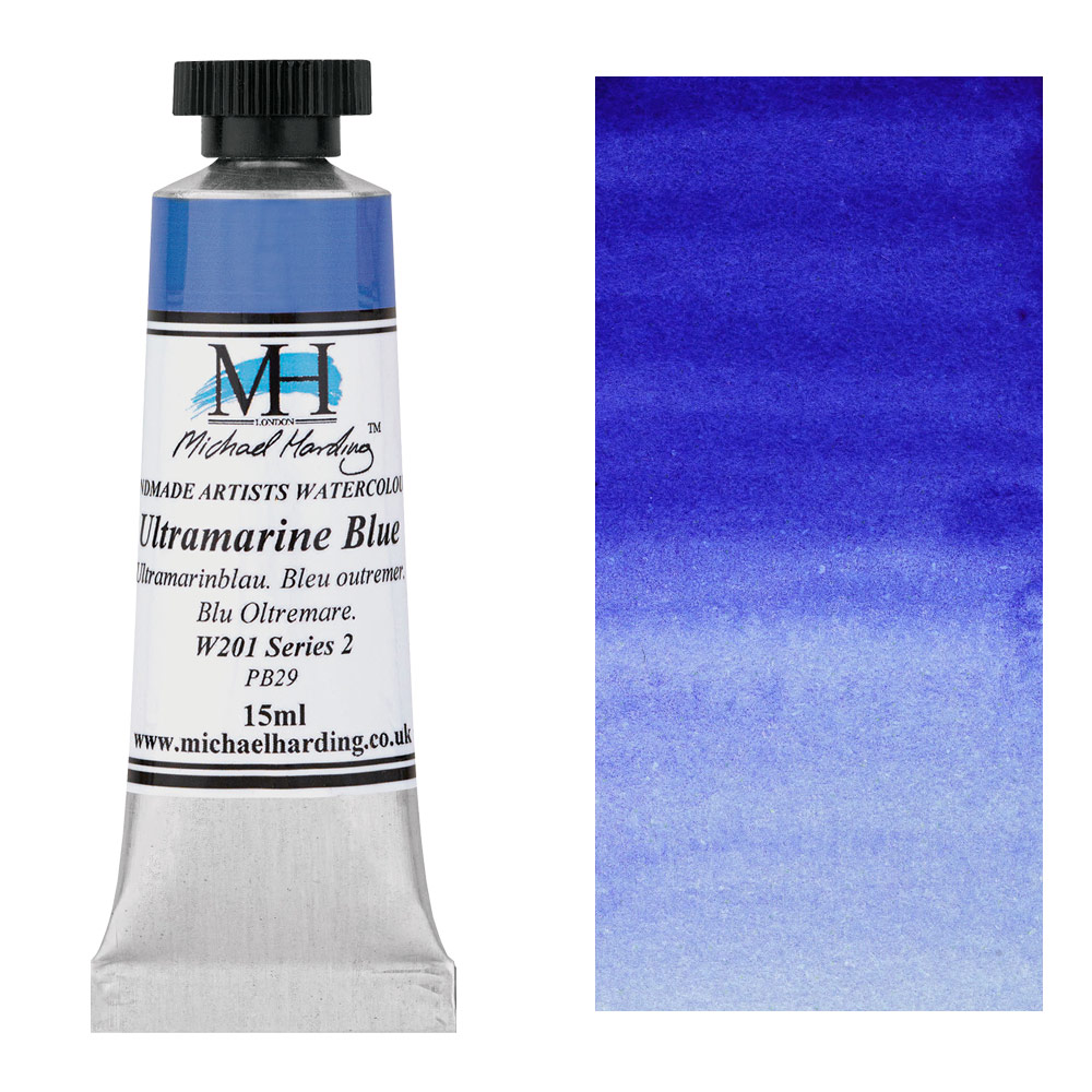 Michael Harding Artists Watercolor 15ml Ultramarine Blue