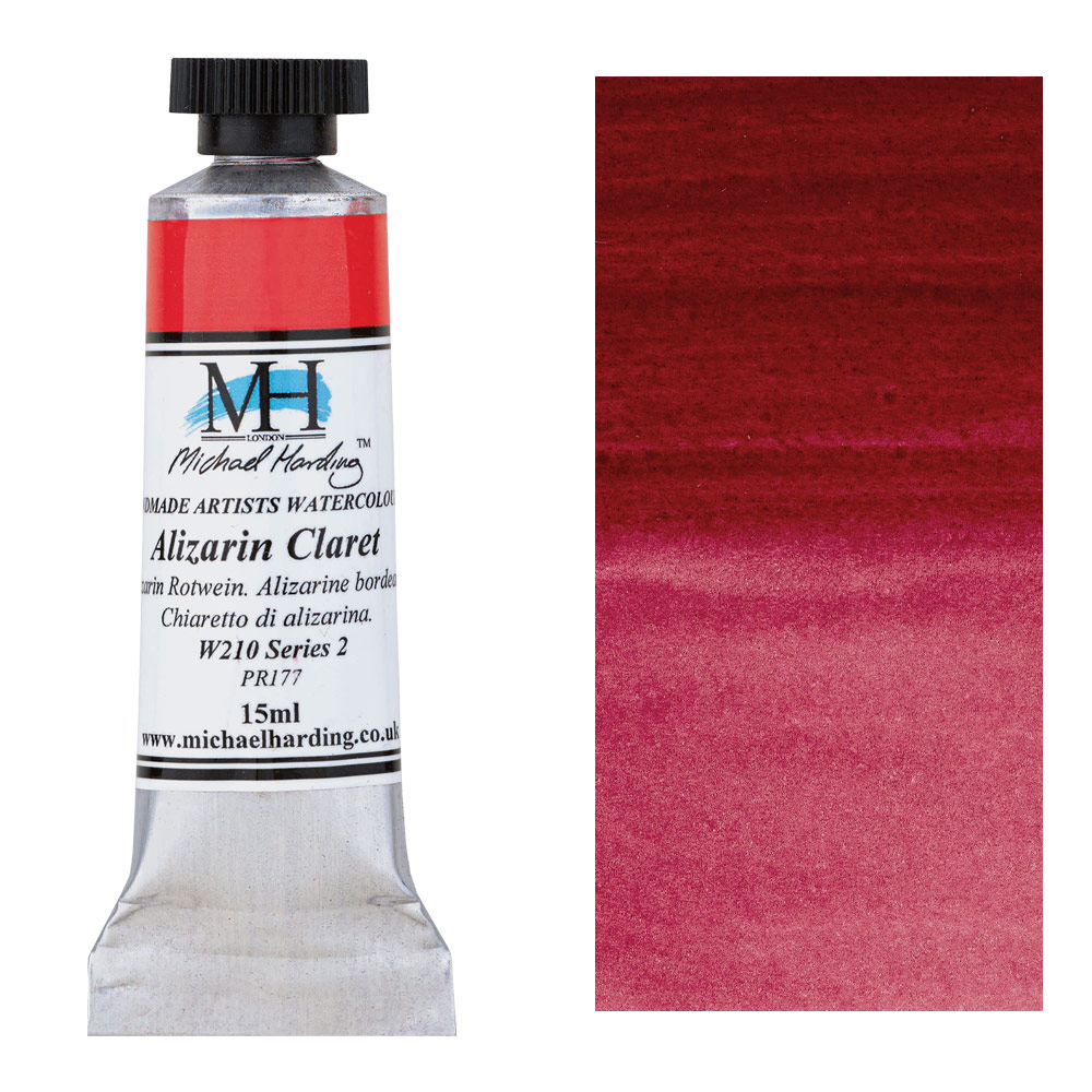 Michael Harding Artists Watercolor 15ml Alizarin Claret