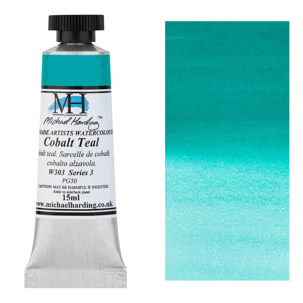 Michael Harding Artists Watercolor 15ml Cobalt Teal