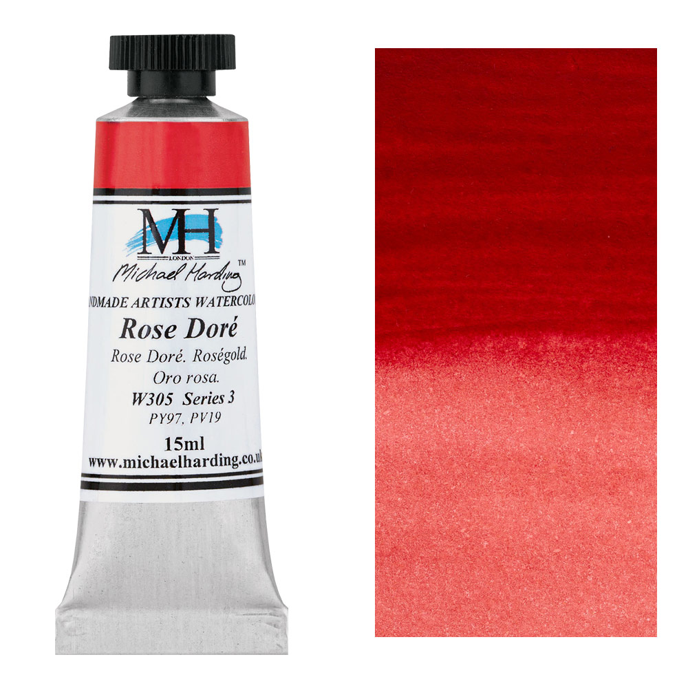 Michael Harding Artists Watercolor 15ml Rose Dore