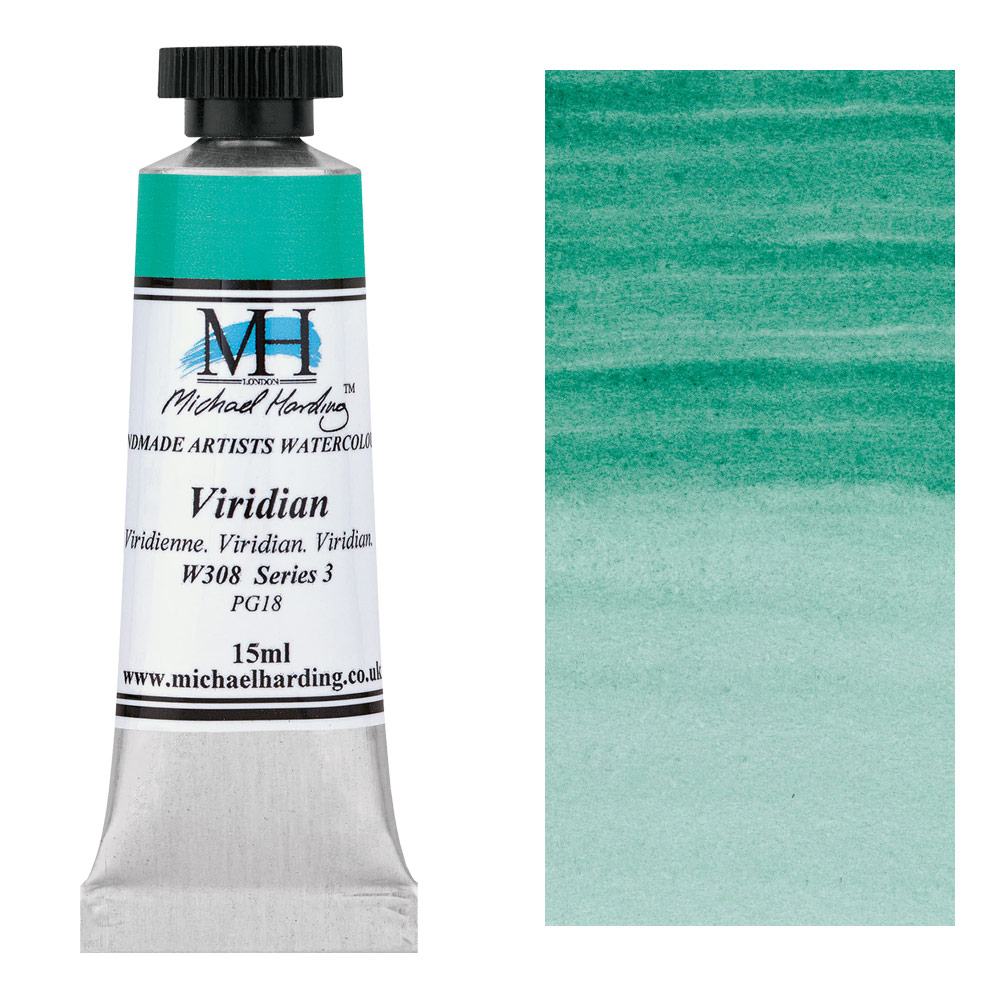 Michael Harding Artists Watercolor 15ml Viridian