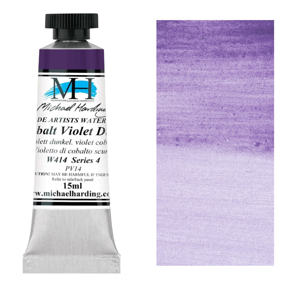 Michael Harding Artists Watercolor 15ml Cobalt Violet Dark