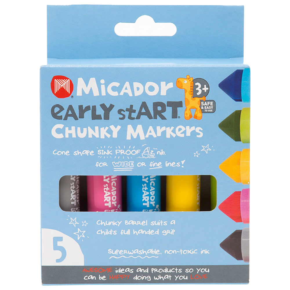 Micador Early StART Chunky Marker 5 Set