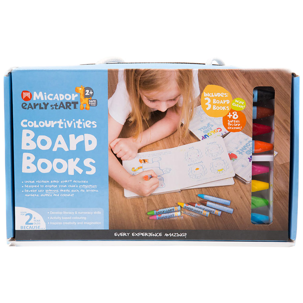 Micador early stART Colourtivities Board Books