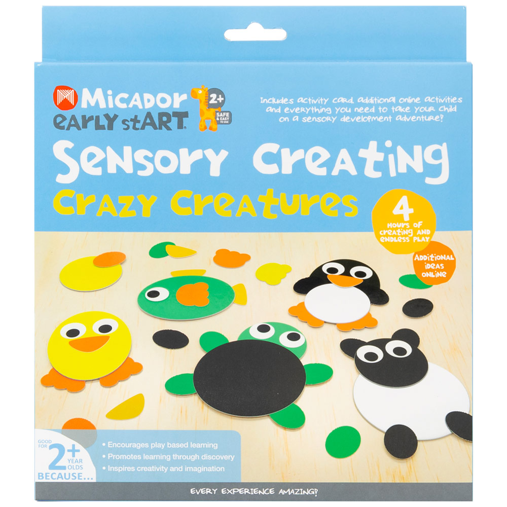 Micador Early StART Sensory Creating Pack Crazy Creatures