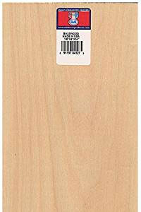 Midwest Products Basswood Sheet 1/8"x6"x24"