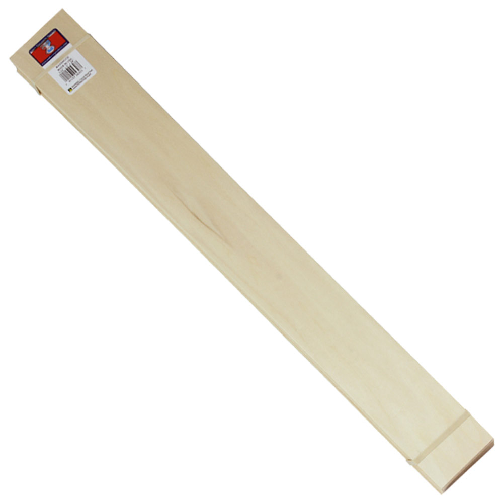 Midwest Products Basswood Sheet 3/32"x3"x24"