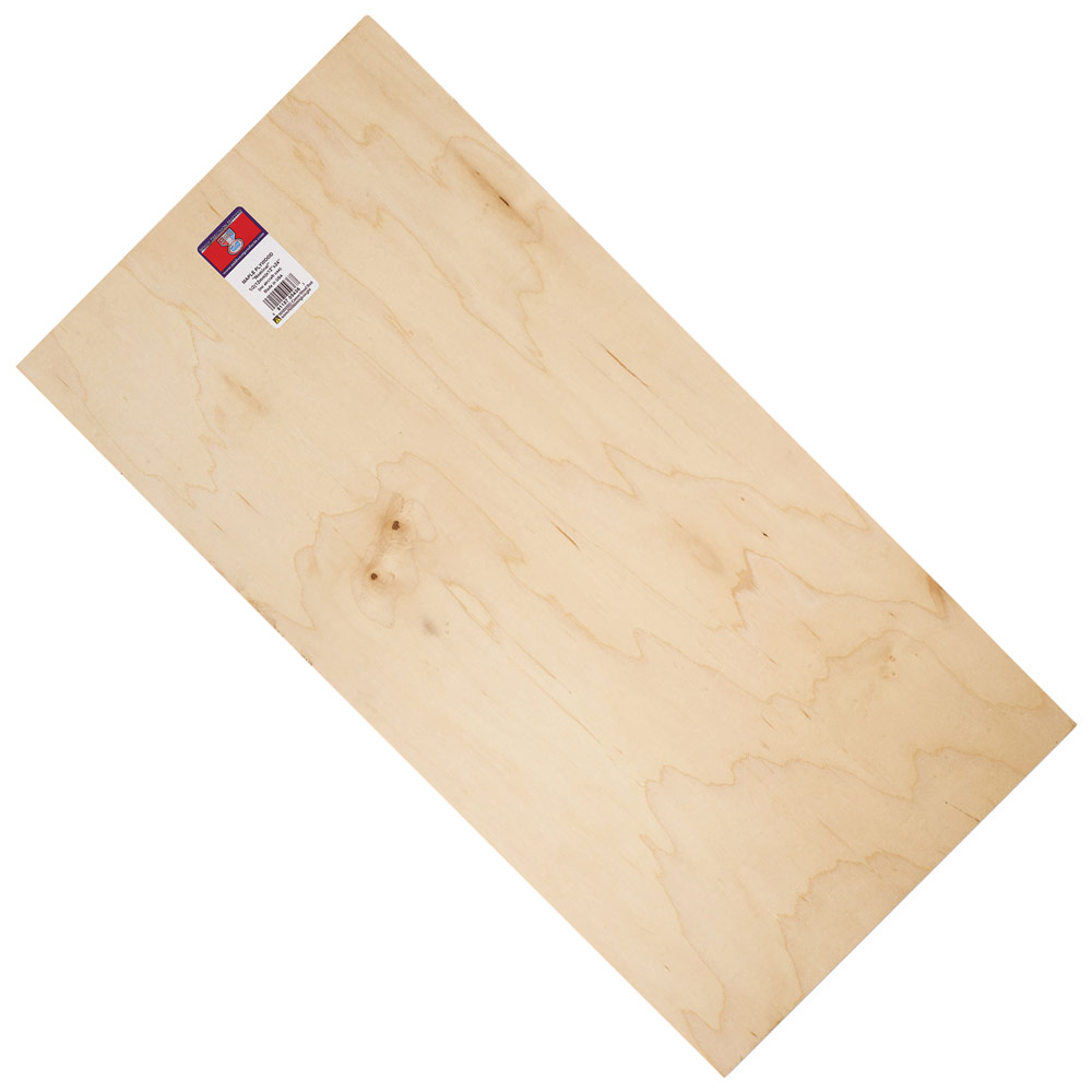 Midwest Products Maple Plywood Sheet 1/2"x12"x24"