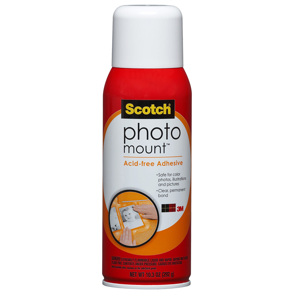 3M Scotch Photo Mount Acid-Free Spray Adhesive 16oz