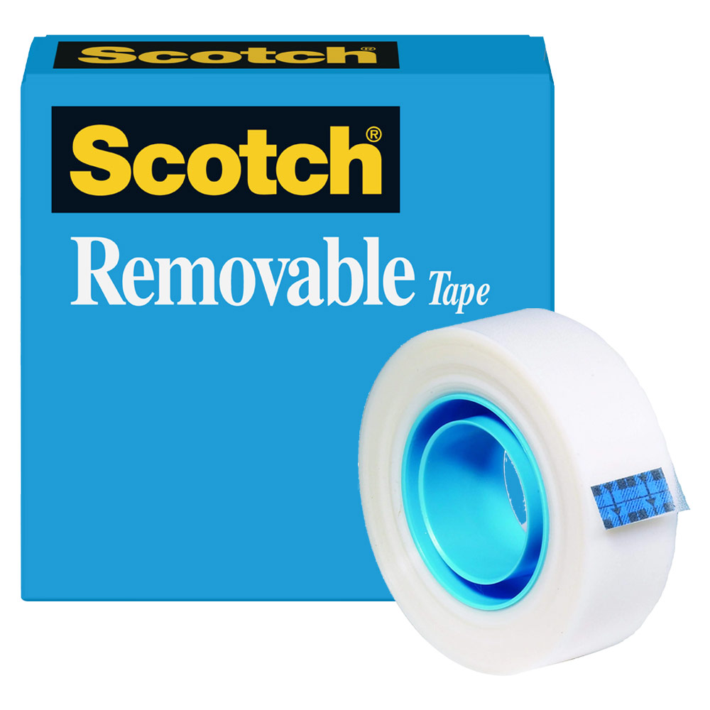 Scotch Magic 811 Removable Tape 34 x 1296 Clear - Office Depot
