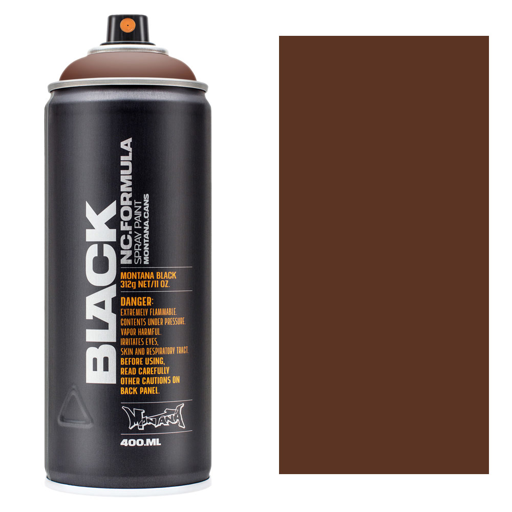 Montana BLACK Spray Paint 400ml Pecan Nut