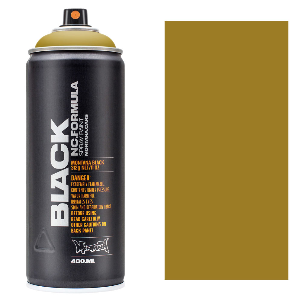 Montana BLACK Spray Paint 400ml Dehli