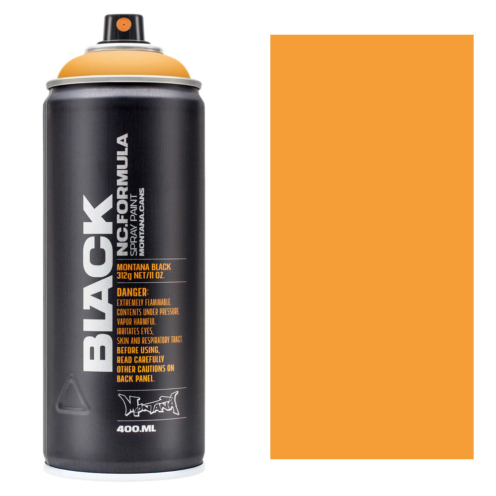 Montana BLACK Spray Paint 400ml Juice
