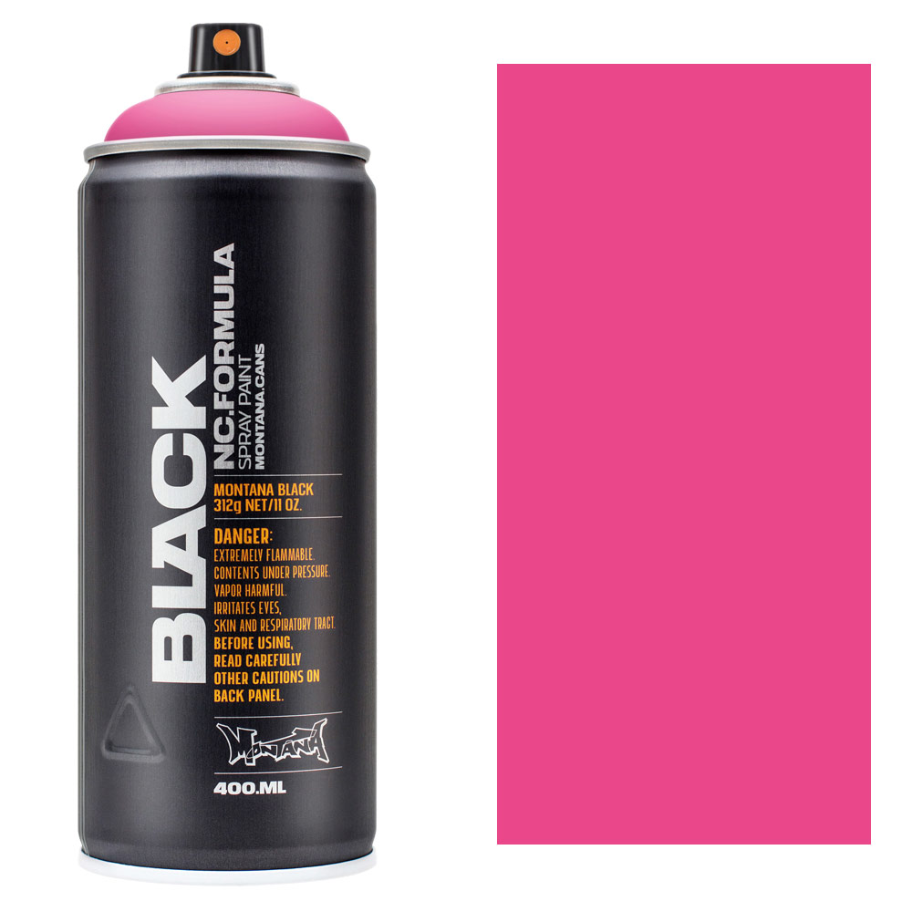 Montana BLACK Spray Paint 400ml Pink Panther