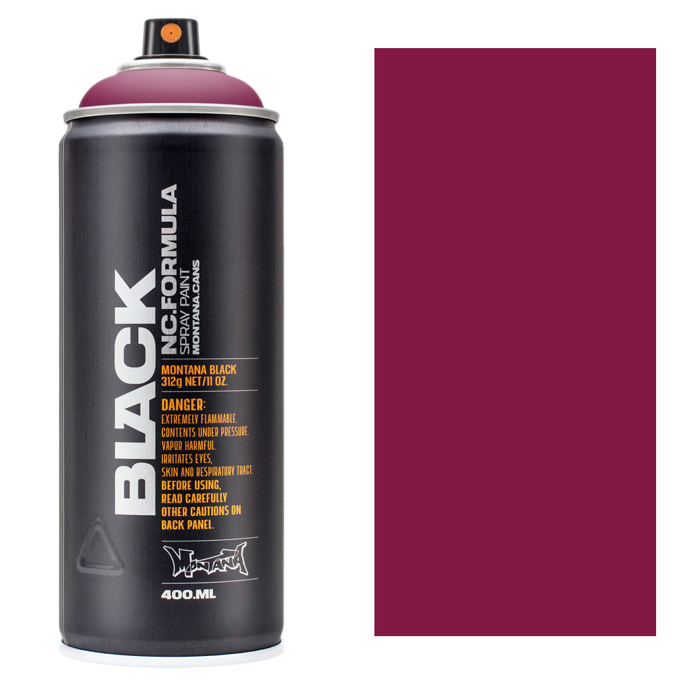 Montana BLACK Spray Paint 400ml Imperator