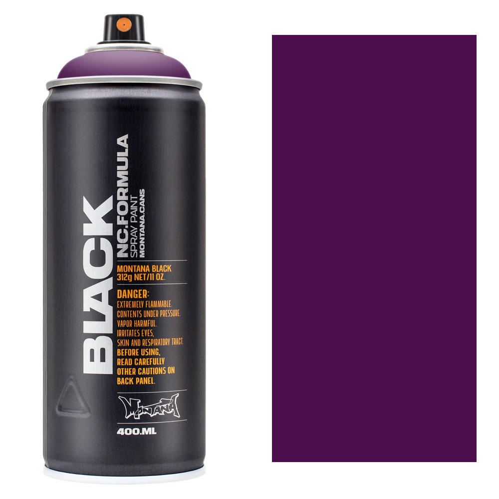 Montana BLACK Spray Paint 400ml Galaxy