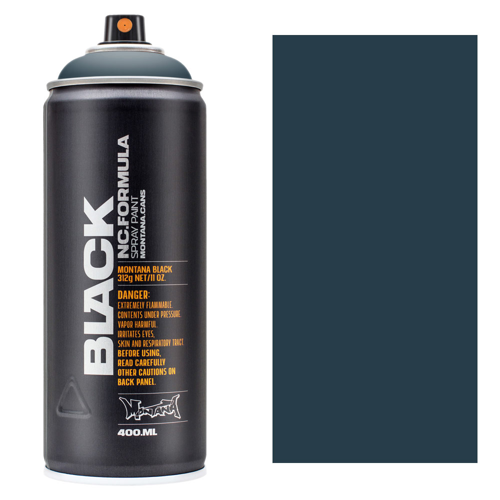 Montana BLACK Spray Paint 400ml Space