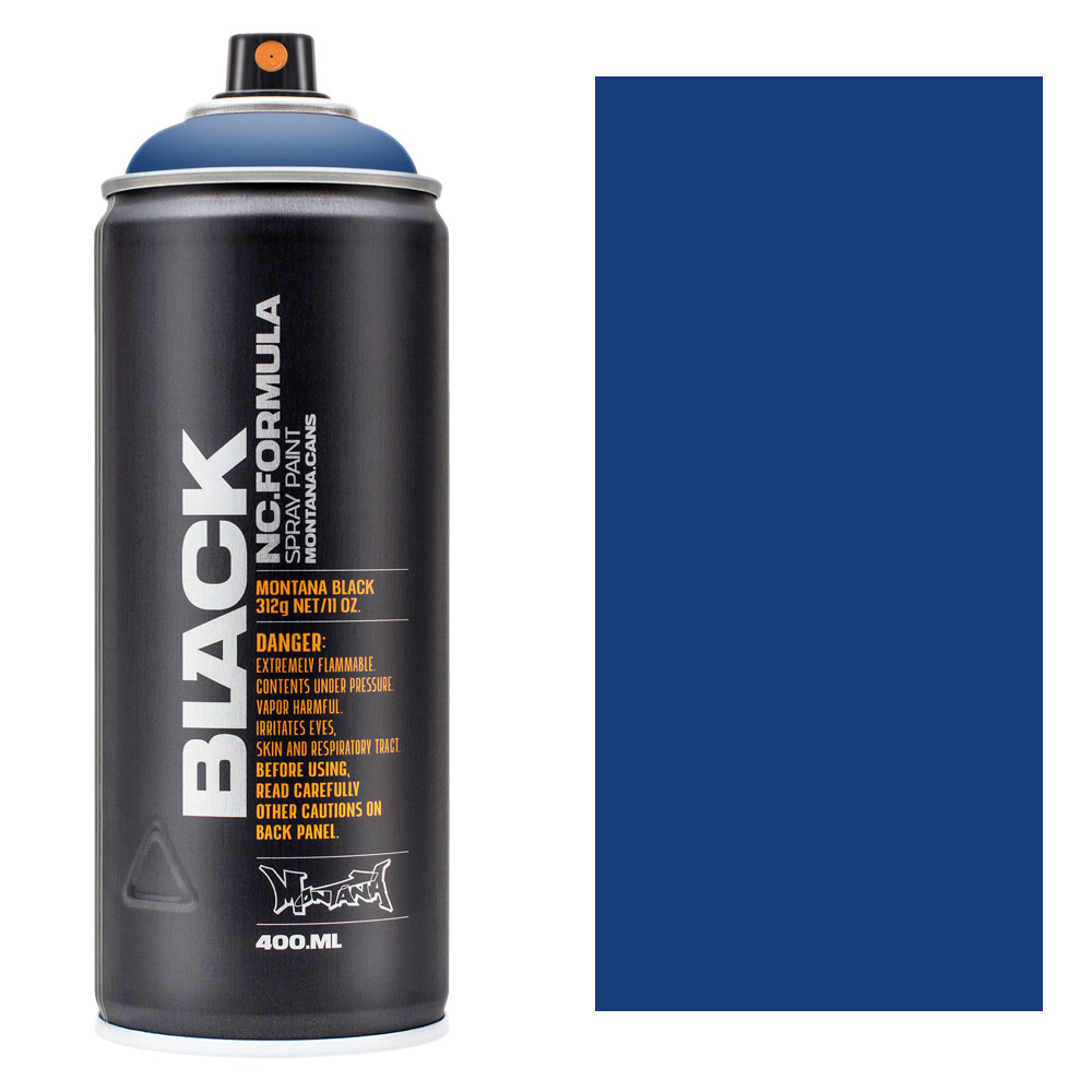 Montana BLACK Spray Paint 400ml Sorrento Blue