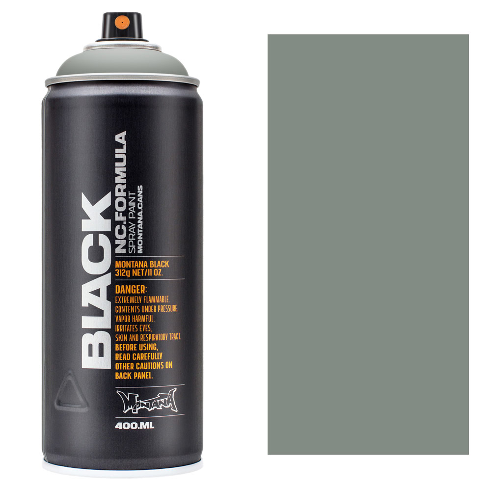 Montana BLACK Spray Paint 400ml Shark