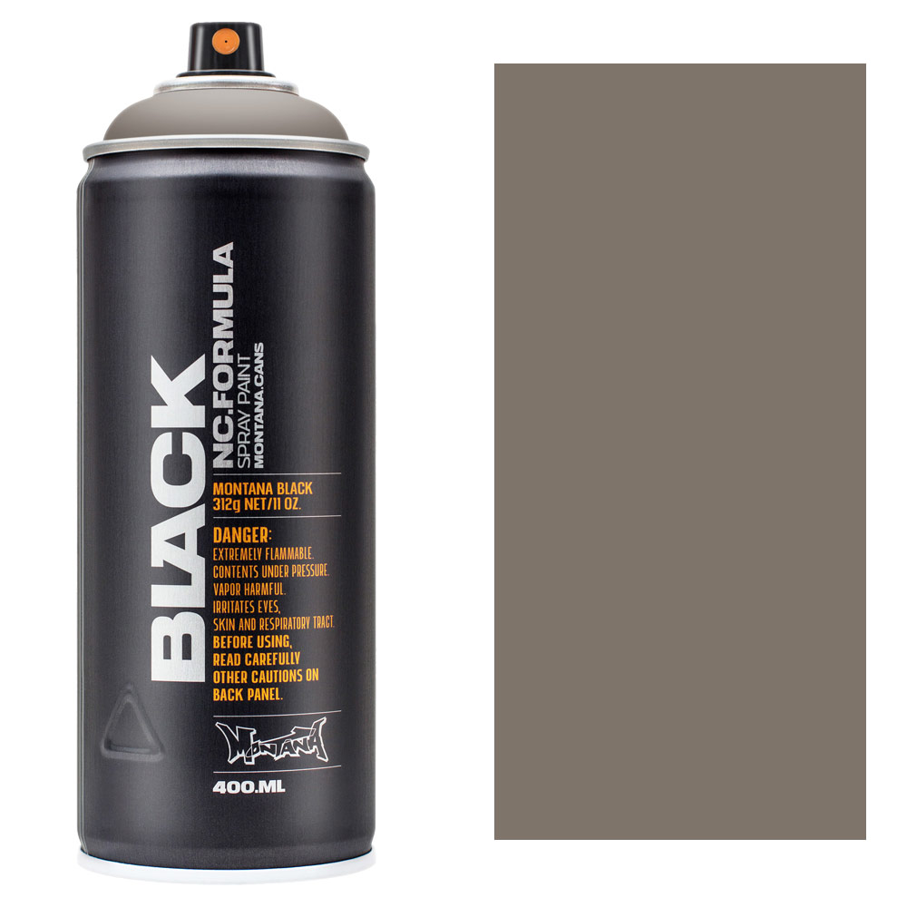 Montana BLACK Spray Paint 400ml Lambrate