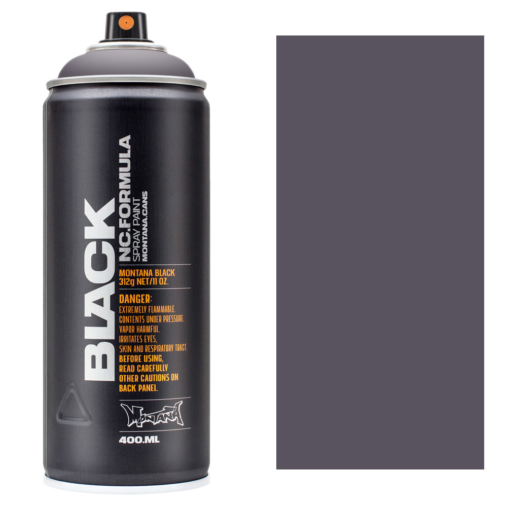 Montana BLACK Spray Paint 400ml Nostradamus