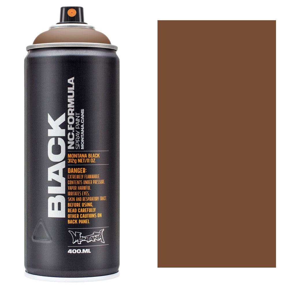 Montana BLACK Spray Paint 400ml Chocolate