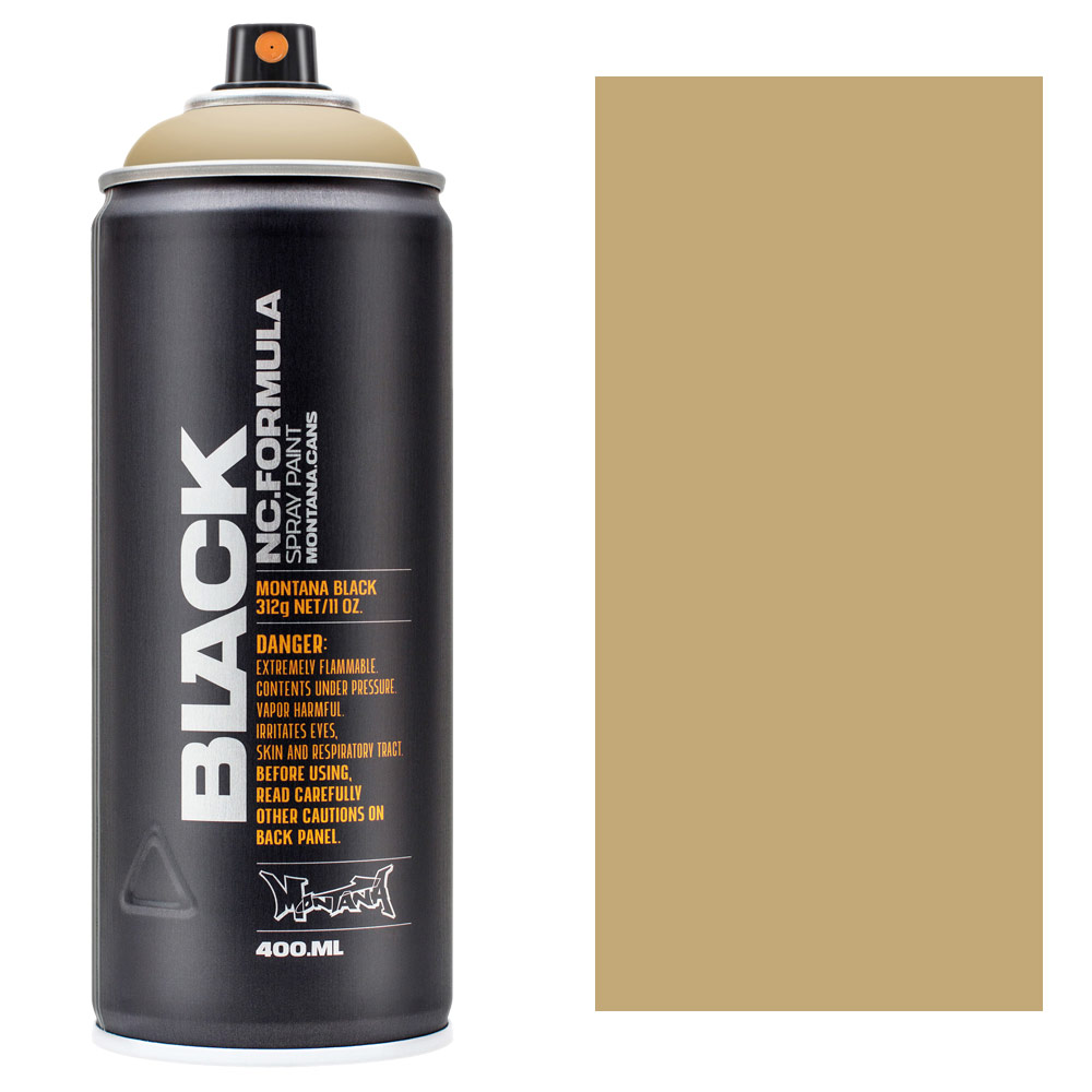 Montana BLACK Spray Paint 400ml Arabian
