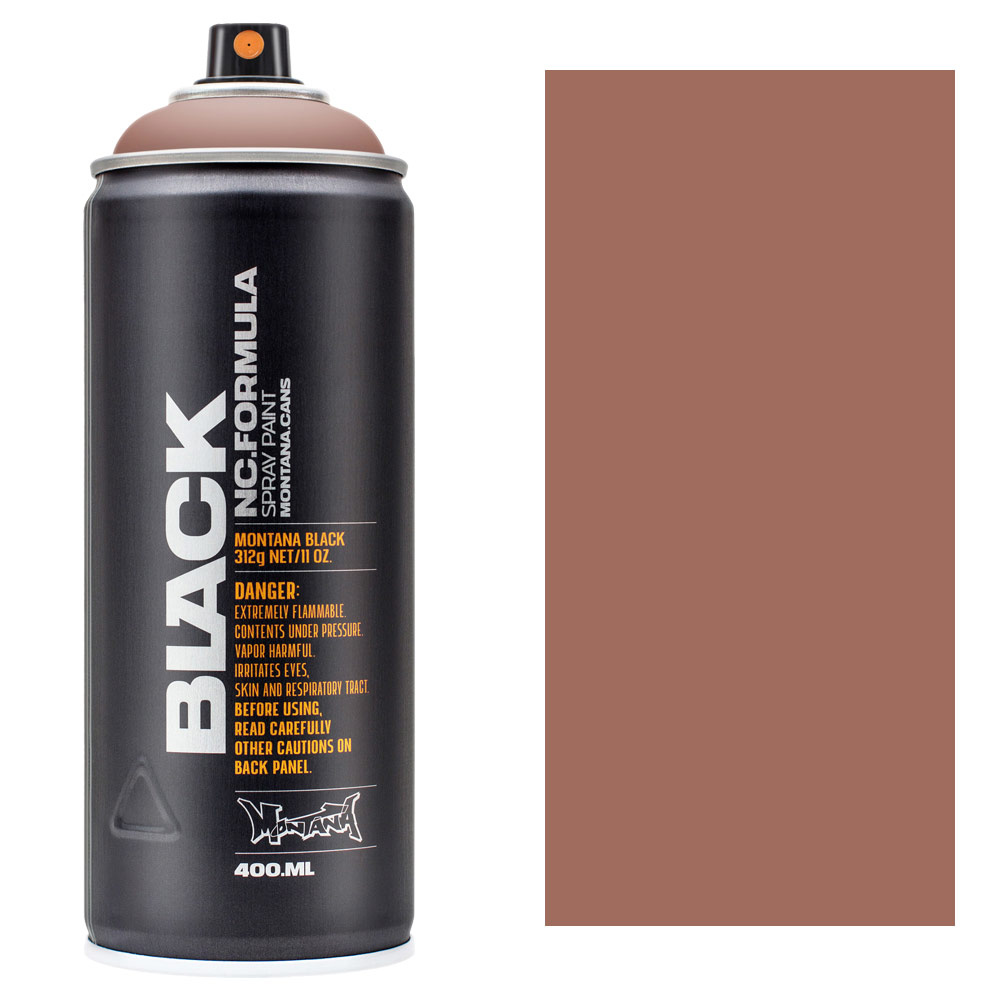 Montana BLACK Spray Paint 400ml After